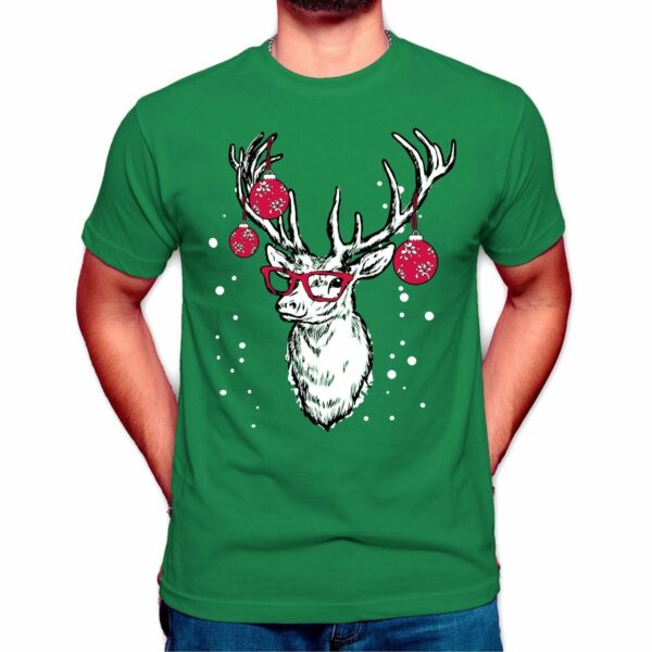 Professor Reindeer Christmas T-Shirt - Image 9