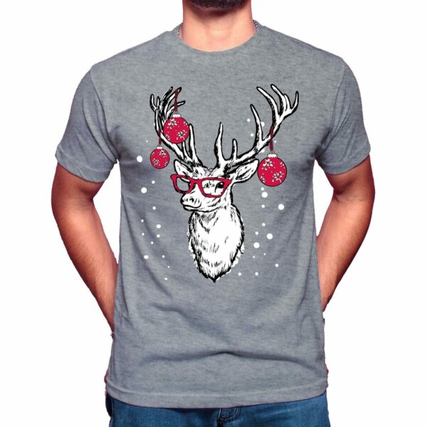 Professor Reindeer Christmas T-Shirt - Image 8