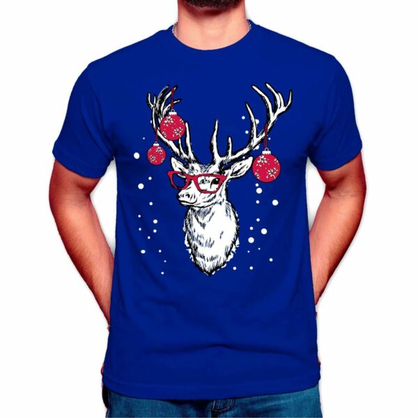 Professor Reindeer Christmas T-Shirt - Image 5